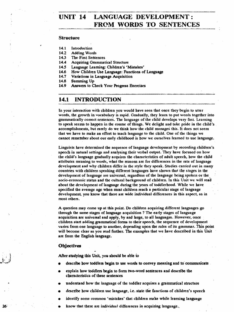 Understanding Underextension in Toddlers | PDF | Language Development ...