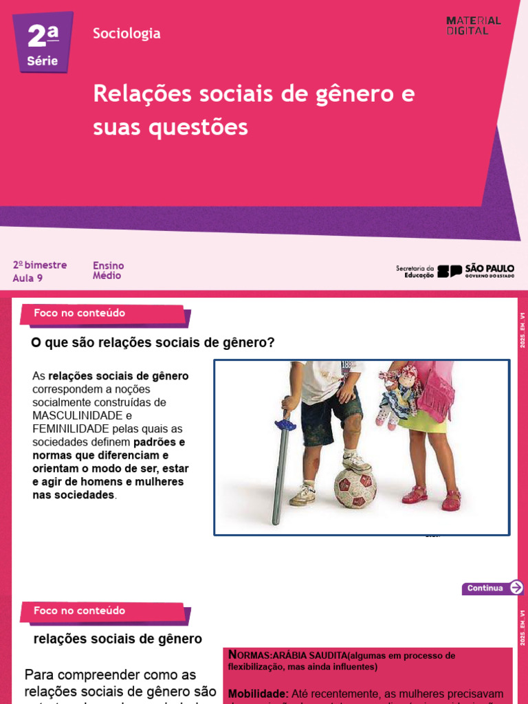 Relações de Gênero e Desigualdade Social | PDF | Gênero | Estudos de Gênero
