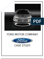 39882905 Strategic Analysis on Ford Motor