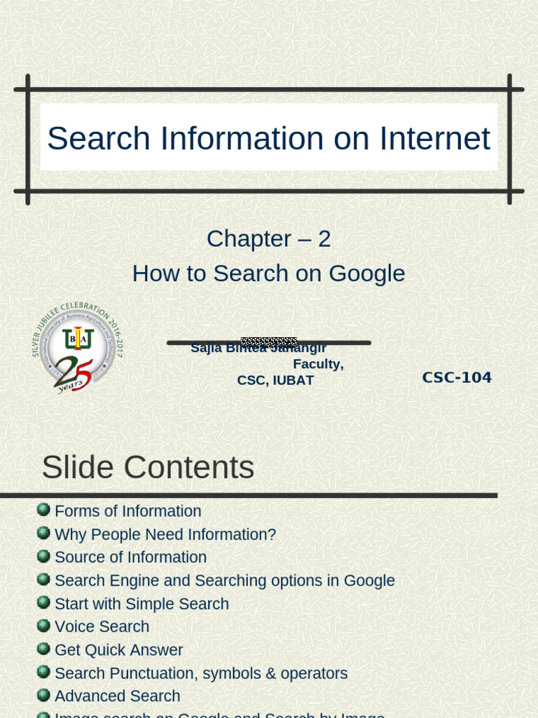 Effective Google Search Techniques | PDF | Computing
