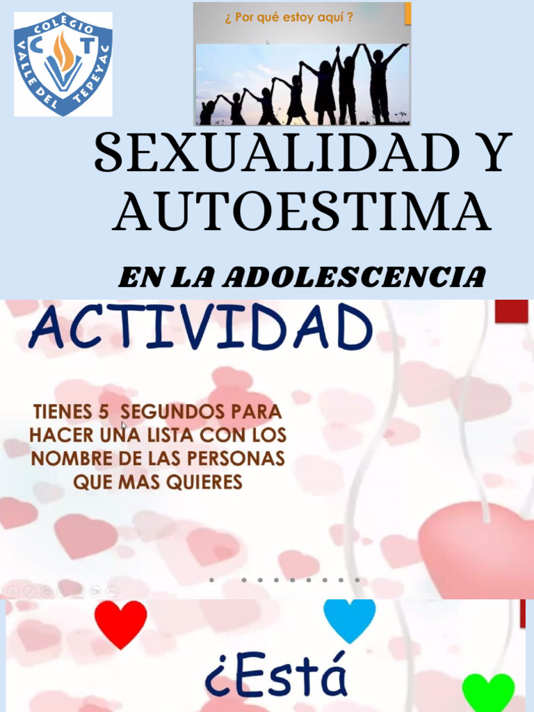 Sexualidad y Autoestima | PDF