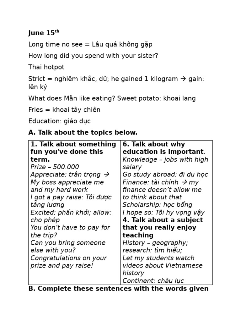 Lesson 34 Teaching | PDF