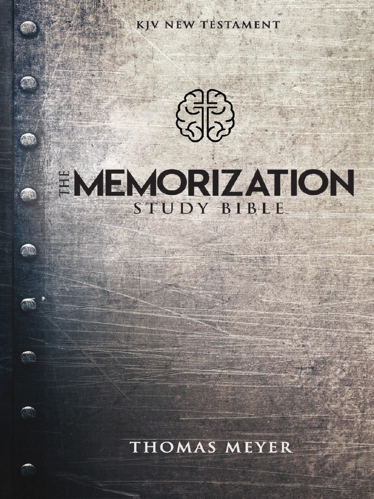 Bible Memorization Study Guide | PDF | Gospel Of Matthew | Jesus