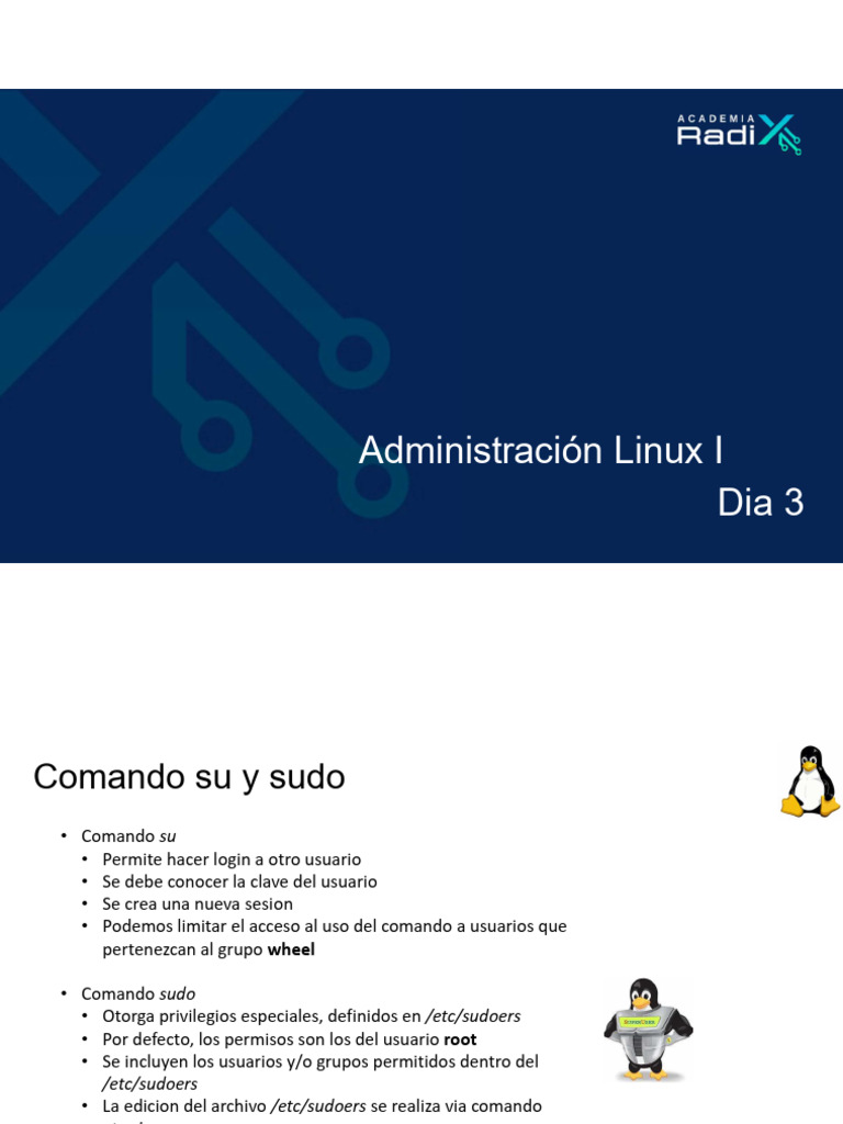 Comandos Esenciales de Administración Linux | PDF | Cortafuegos ...