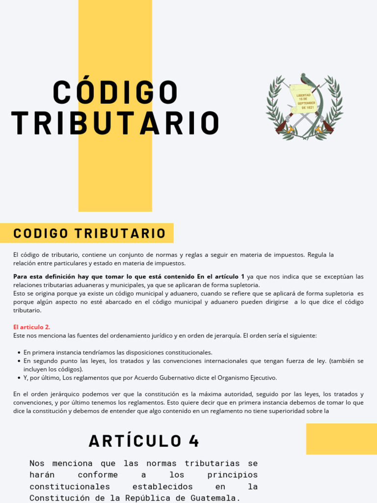 Código Tributario: Normas y Obligaciones | PDF | Gobierno | Justicia