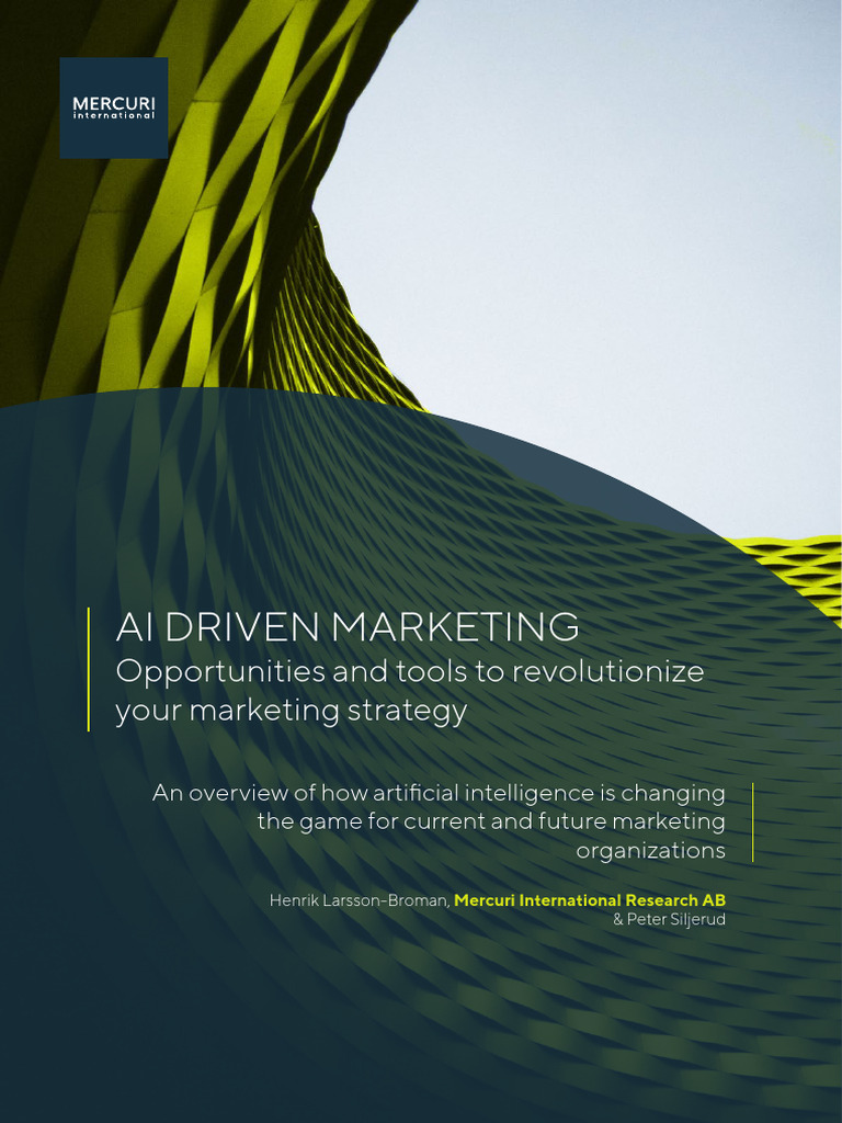 AI-Driven Marketing Strategies | PDF | Artificial Intelligence ...
