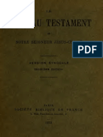 Italic Romance French Bible (1922)