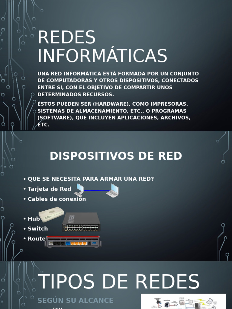 Redes Informáticas | PDF | Red de computadoras | Red inalámbrica