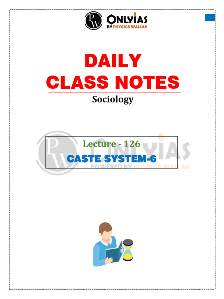 Caste and Class Dynamics in India | PDF | Caste