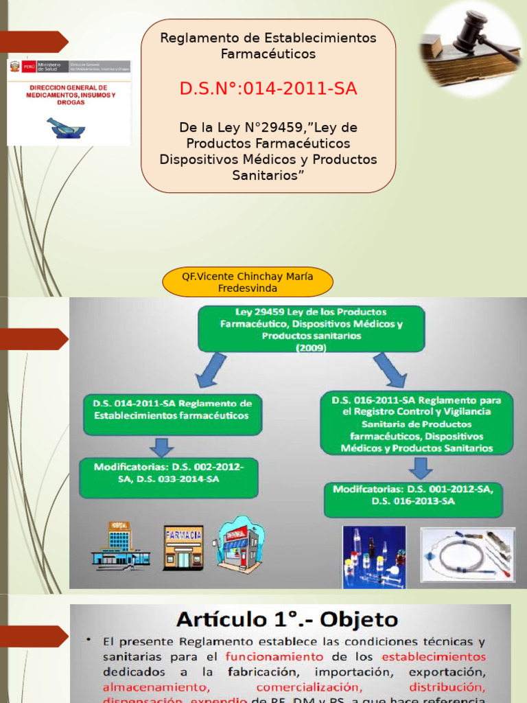 Sesión 06 - DS-014-2011 Digemid | PDF