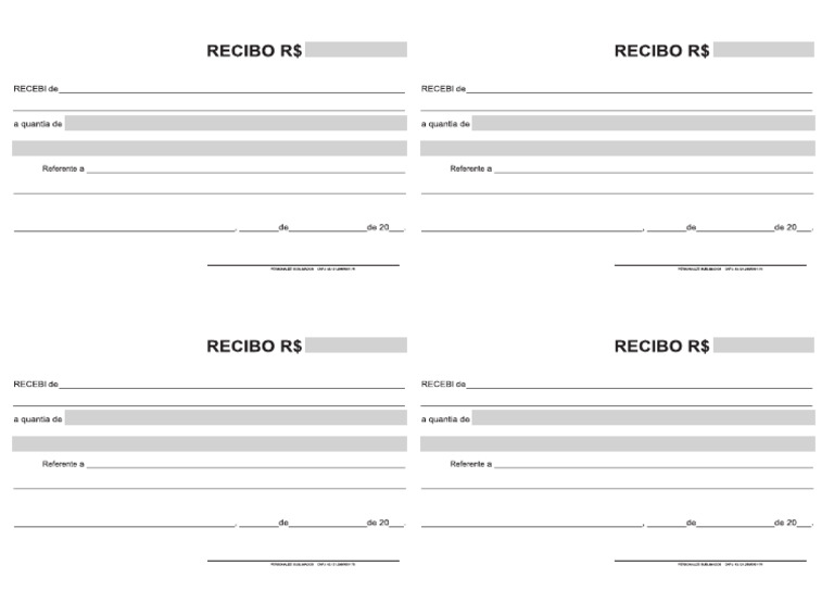 Recibo Simples | PDF