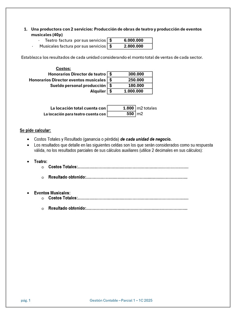 Gestión Contable - Parcial 1 - 1C 2025 - AZUL - ALUMNO para Realizar en ...