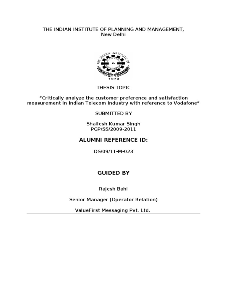 Master Thesis Final | PDF | Internet Access | Telecommunications