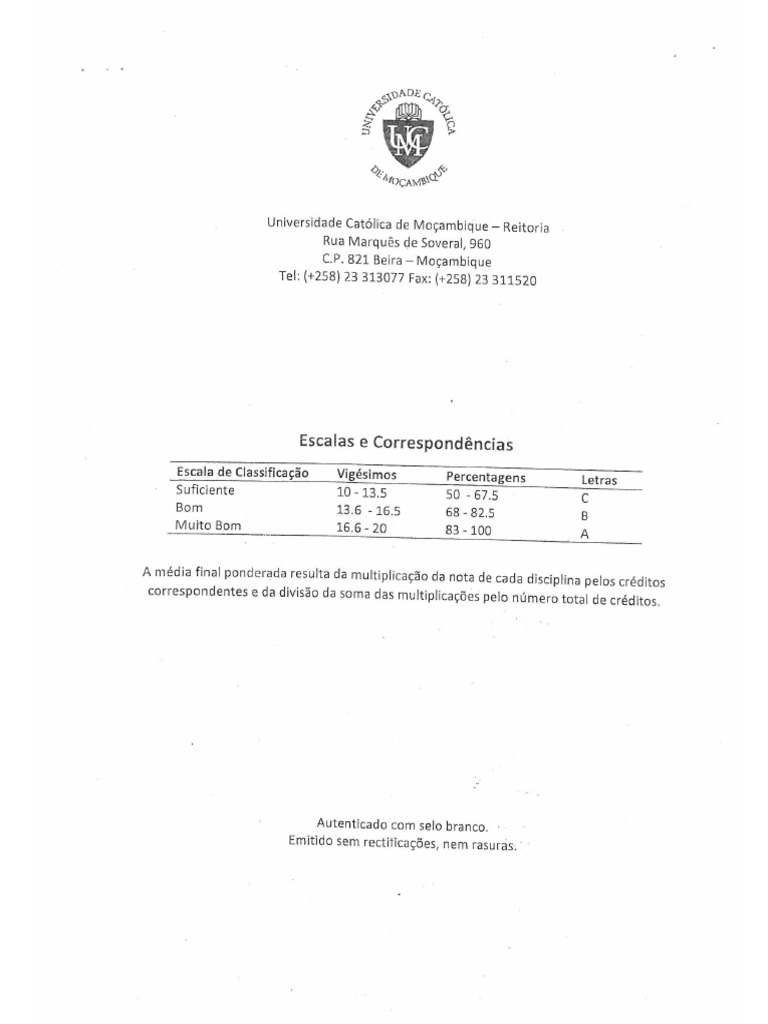 Sistema de Notas UCM | PDF