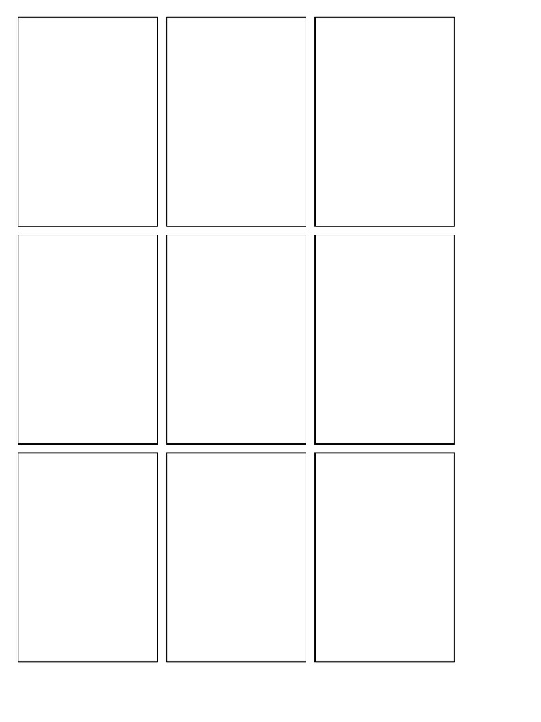 Polaroid 9up Template | PDF