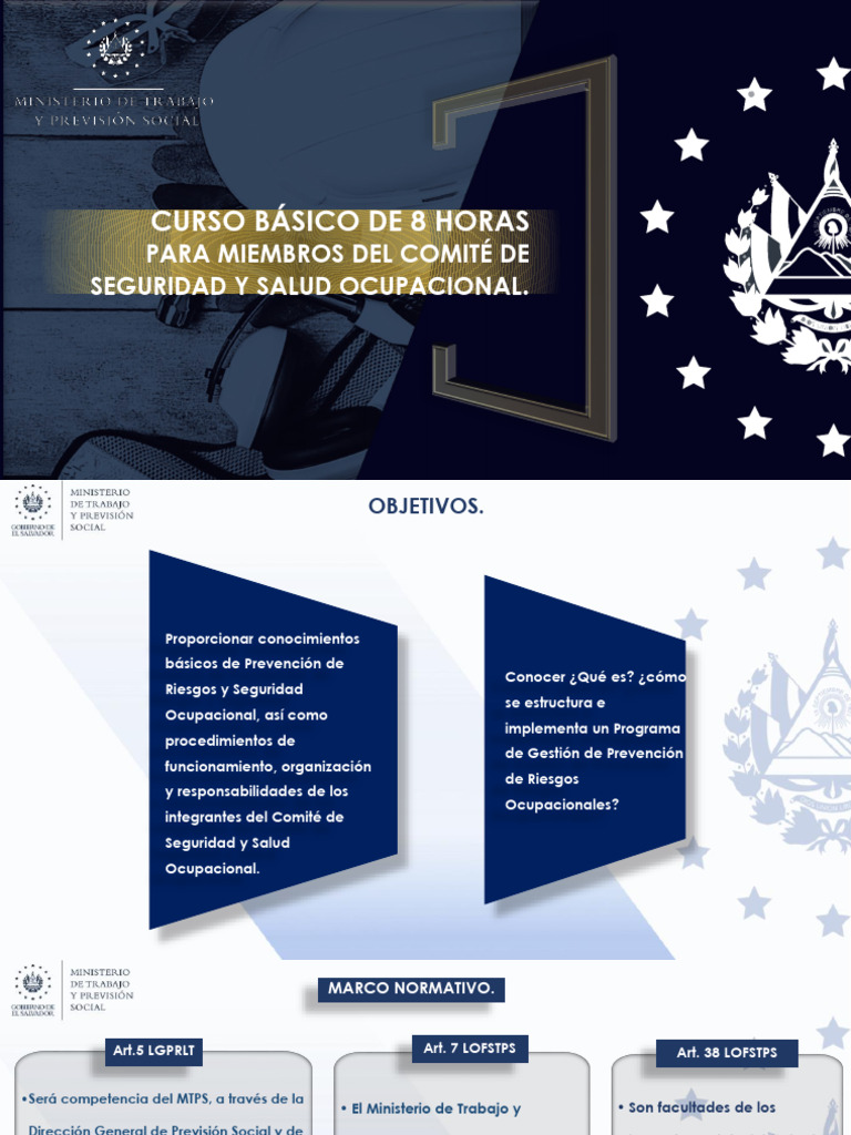 Curso Básico de Seguridad Ocupacional | PDF | Seguridad y salud ...
