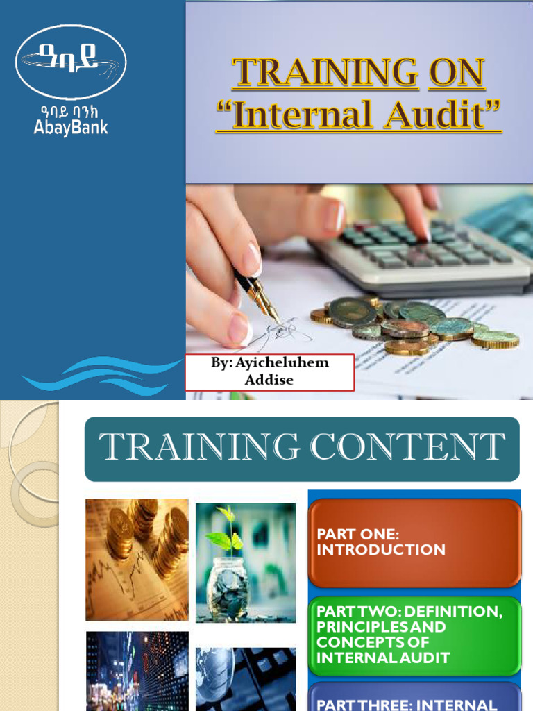 Internal Audit Training Overview | PDF | Audit | Internal Control