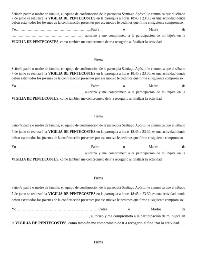 Compromiso | PDF