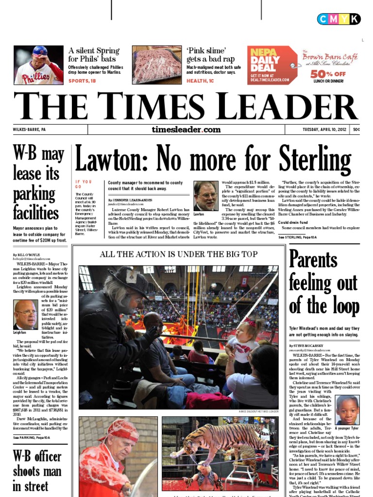 Times Leader 04-10-2012, PDF, Powerball
