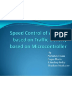 Speed Control of Vehicles Based On Traffic Density
