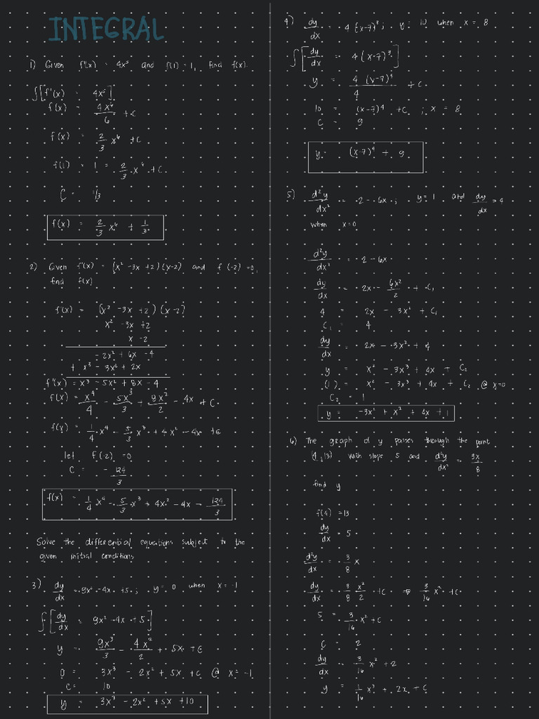 Integral | PDF