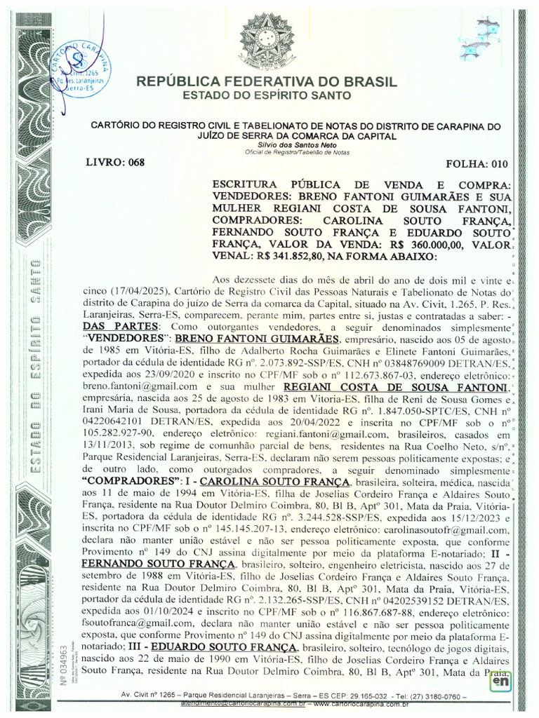 Validação de Documento Assinado Digitalmente | PDF