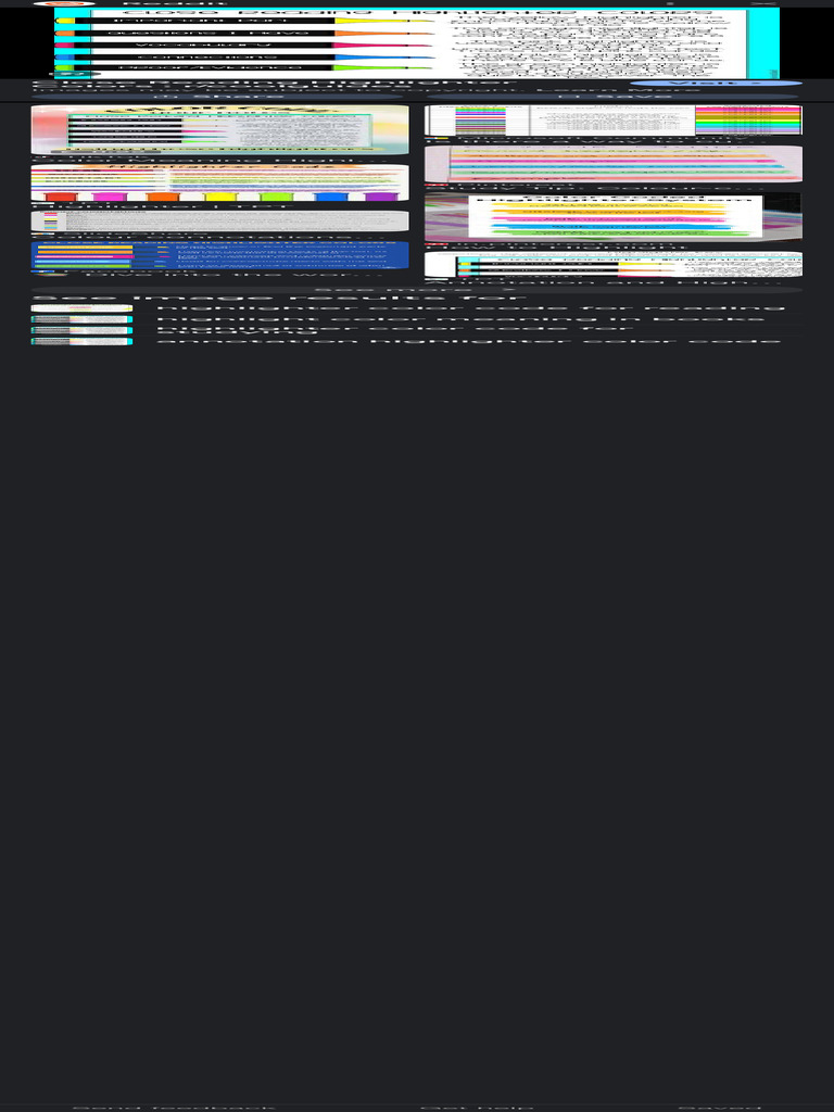 Highlight Colour Importance - Google Search | PDF
