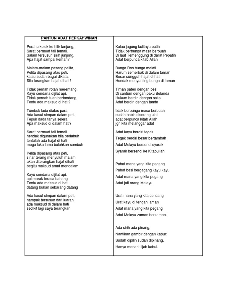 PANTUN (INSYIRAH 5M)