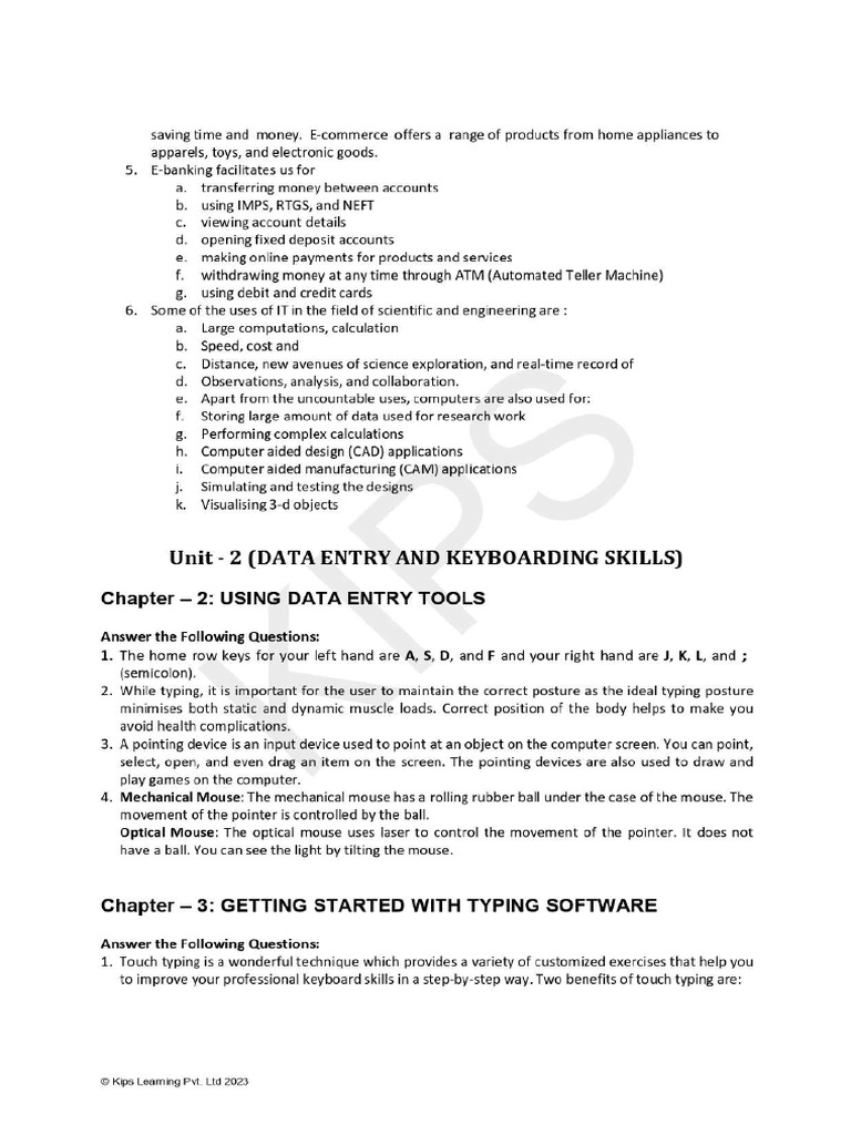 Class 9 Computer Solutions - Page-0003 | PDF