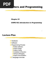 Computers and Programming: CMPE-102