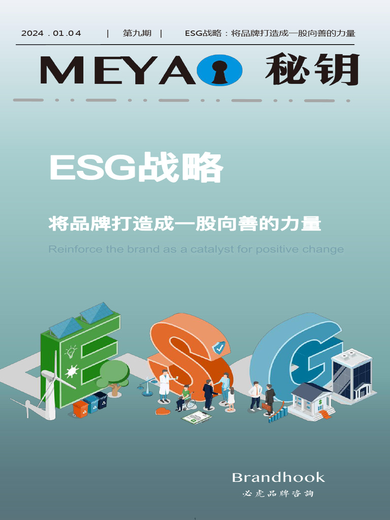 ESG战略：将品牌打造成一股向善的力量| PDF