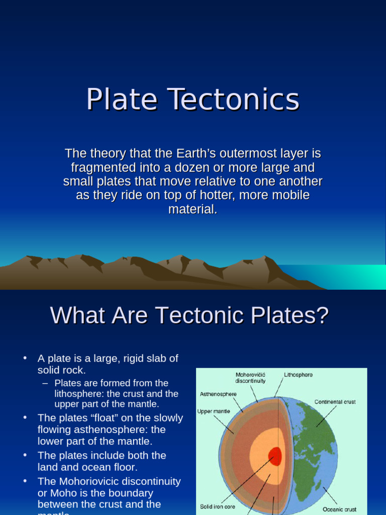 Understanding Tectonic Plates | PDF | Plate Tectonics | Geology
