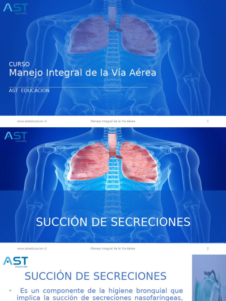 17 - Succión de Secreciones | PDF | Tos | Sistema respiratorio