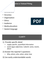 Chapter 2 - Objectives in Technical Writing