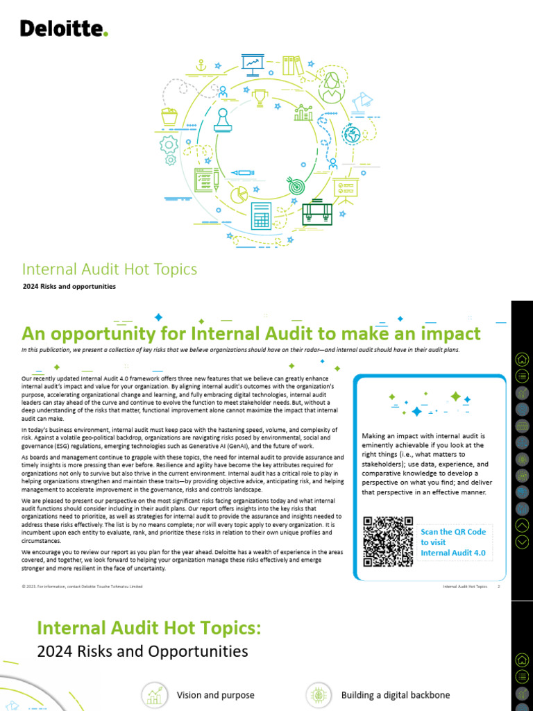 Internal Audit Trends and Risks 2024 | PDF | Internal Audit ...