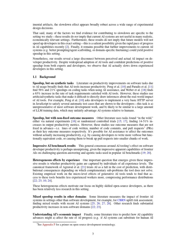 AI's Impact on Open-Source Developer Productivity | PDF | Artificial ...