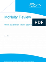Mcnulty Review: Will It Put The Rail Sector Back On Track?