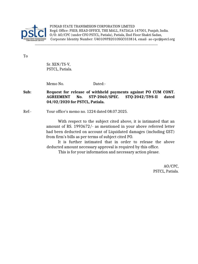 2060 LD Refund | PDF