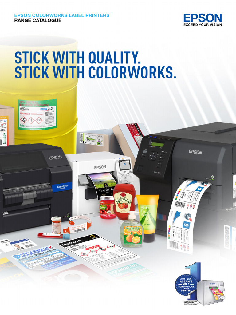 Epson ColorWorks Label Printers Guide | PDF | Input/Output