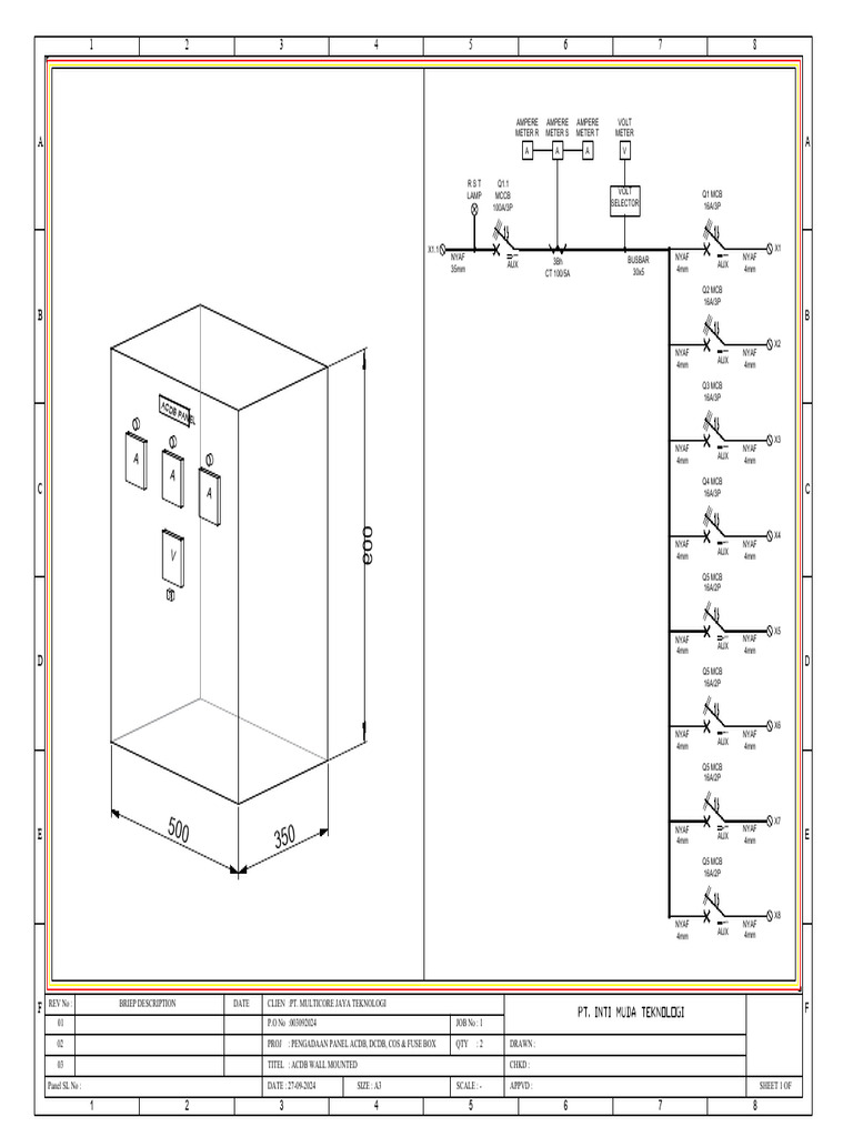 ACDB Panel Specifications and Details | PDF