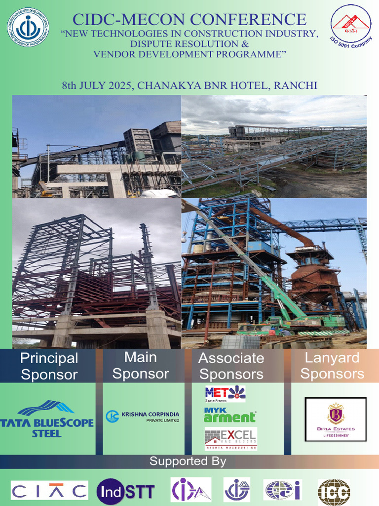 Final Cidc-Mecon 02-07-25 | PDF | Infrastructure | Expert