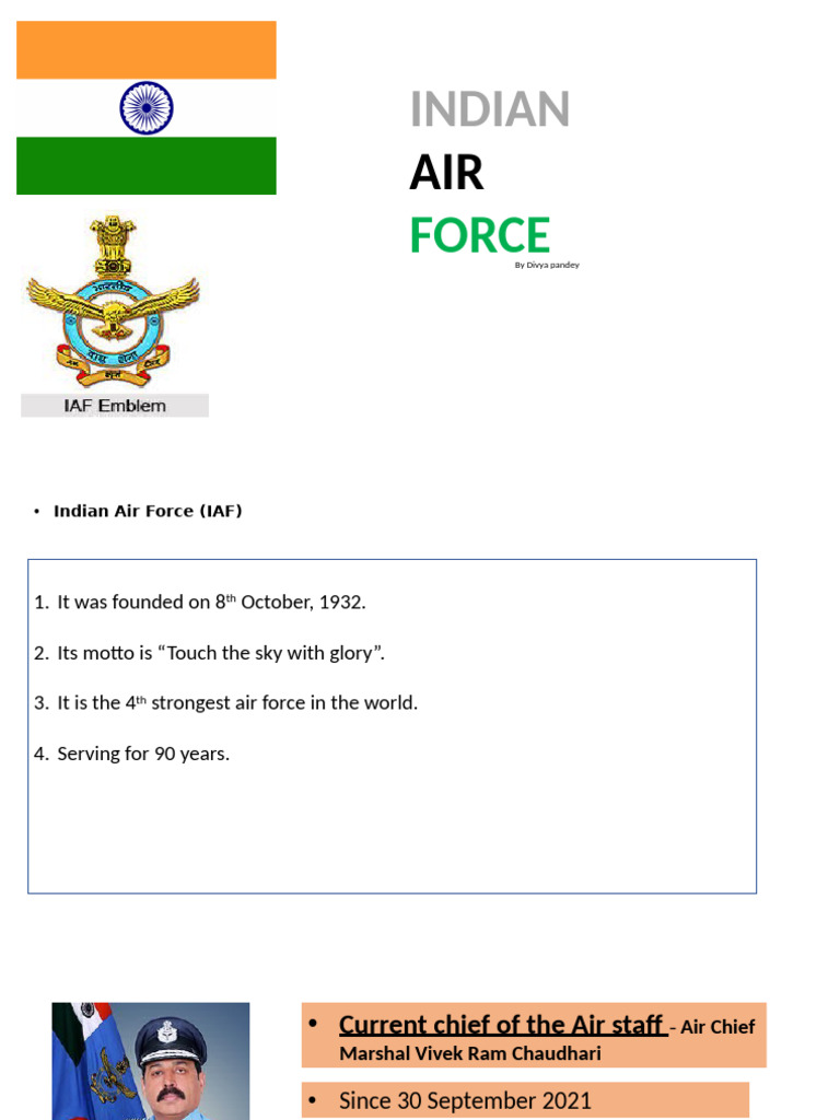 Overview of the Indian Air Force | PDF