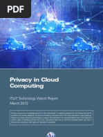 Privacy in Cloud Computing