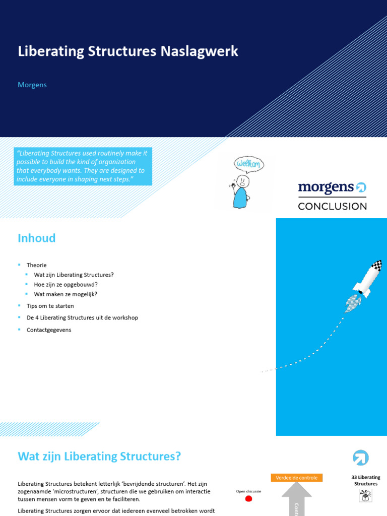Liberating Structures Naslagwerk | PDF