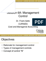 CURISES 5A Management Control