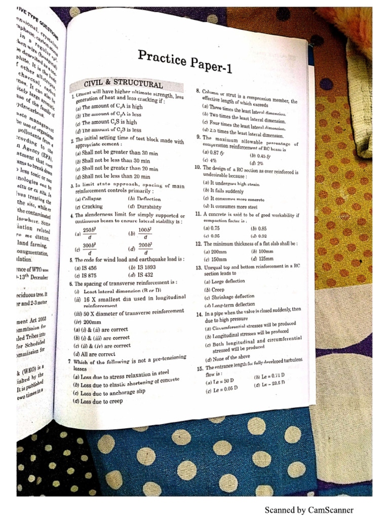 1 Practice Paper | PDF