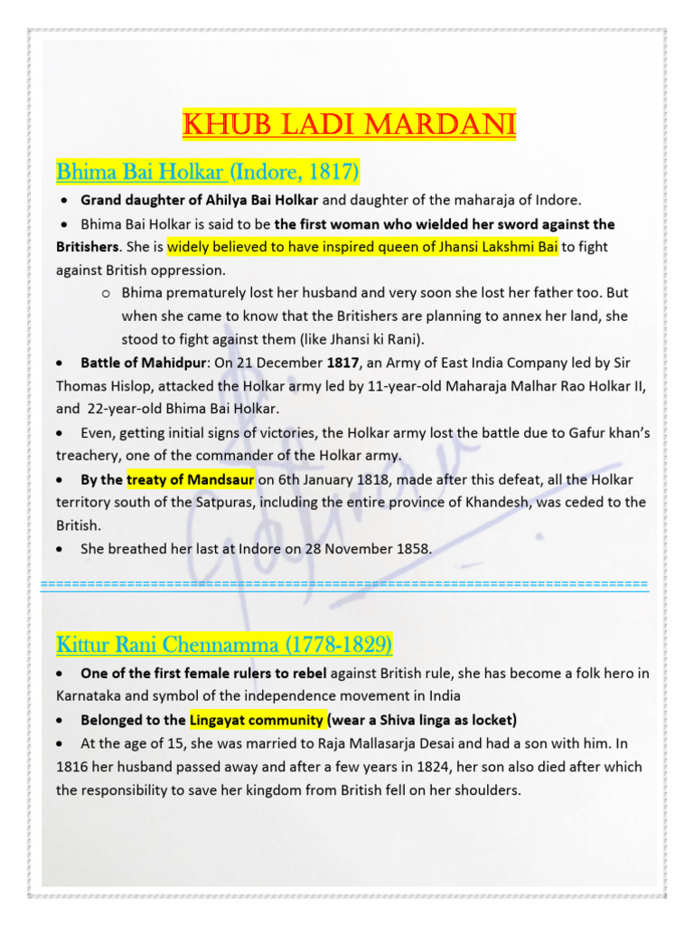 Women's Role in Freedom Struggle | PDF