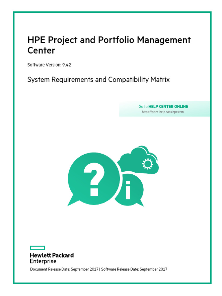 HP Man PPM9.42 SysReqs CompatMatrix PDF | PDF | Java (Programming ...