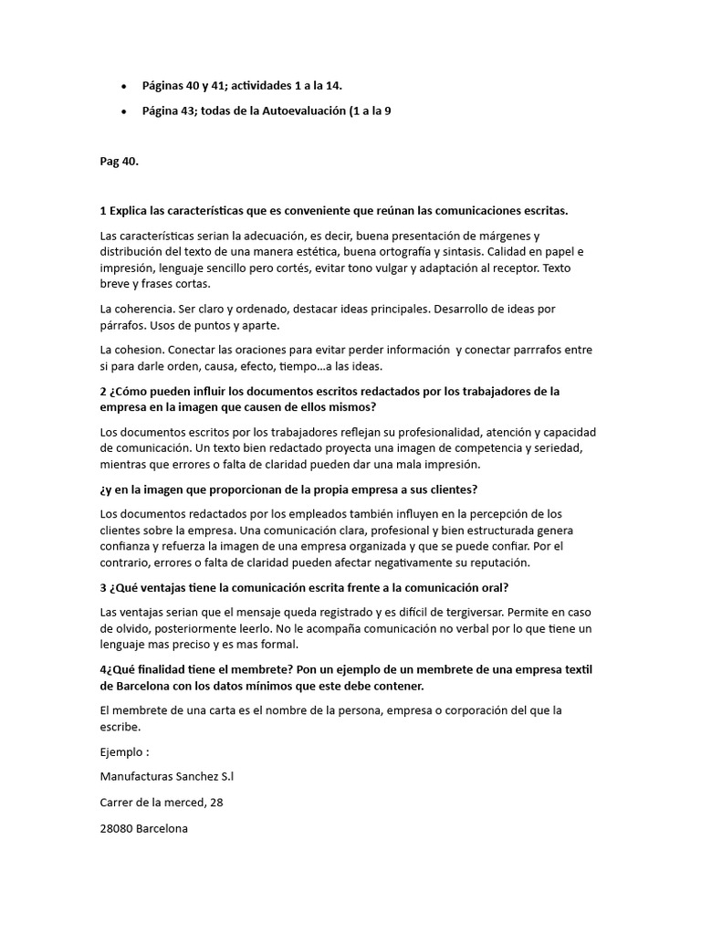 Páginas 40 y 41 - Tema 2 | PDF | Comunicación