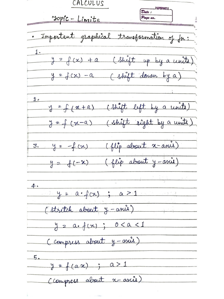 Calculus GATE | PDF